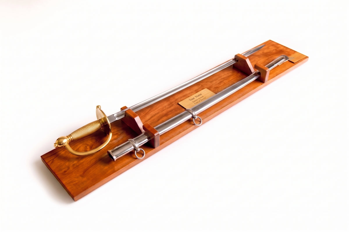 U.S. Army NCO Sword Display – Model 1840 Noncommissioned Officer Sword Display