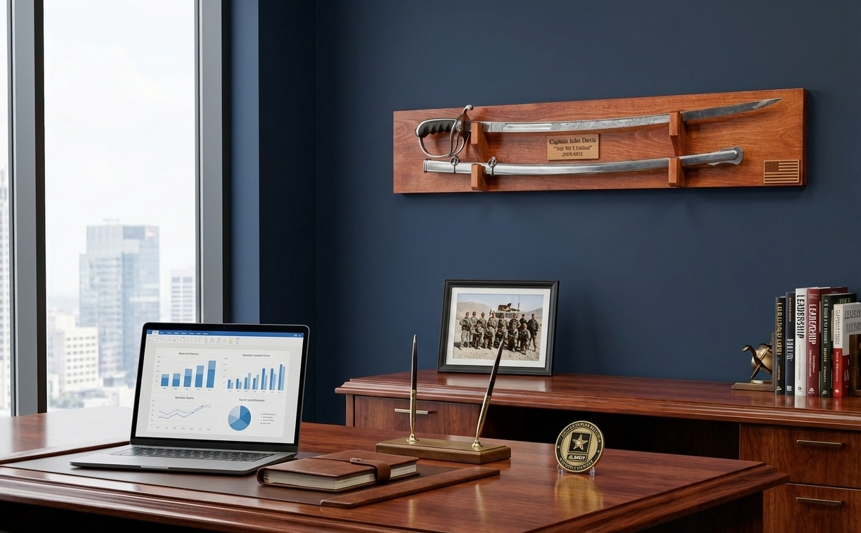 The Universal Military Sword Display | Military Legacy Mount