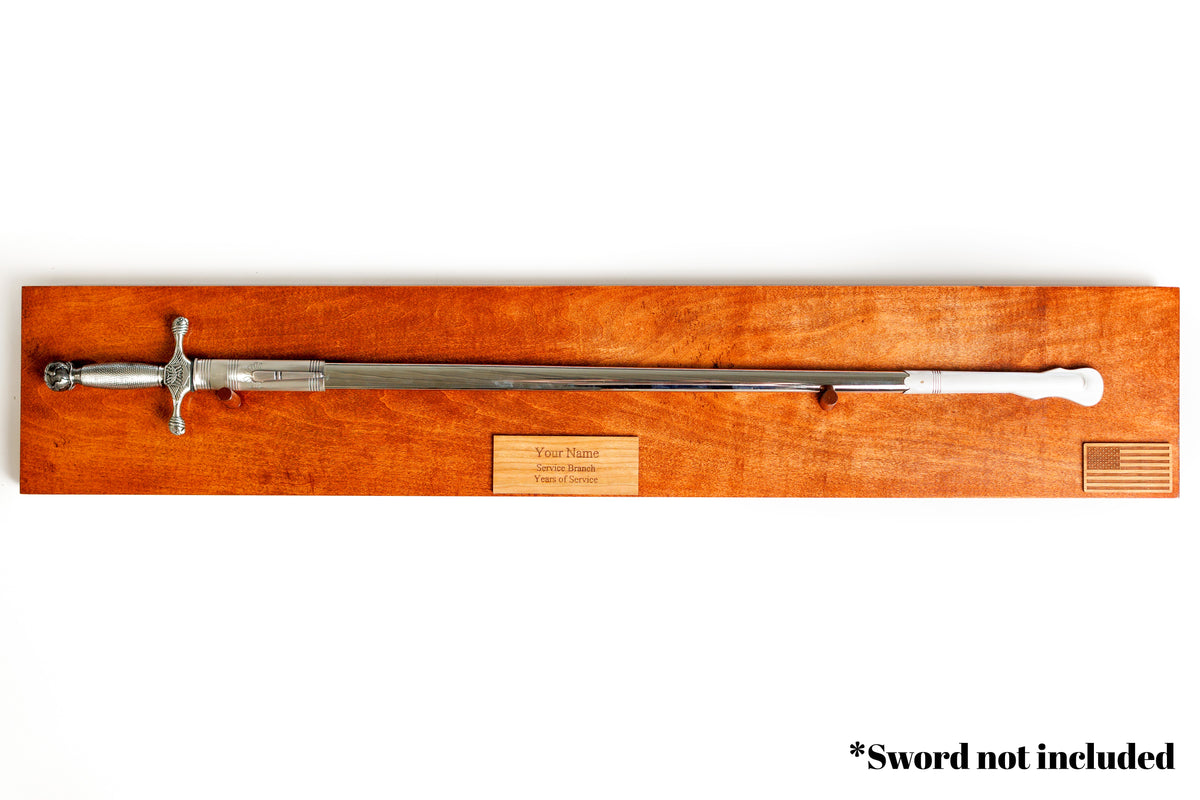 U.S. Air Force Officer Sword Display | Personalized USAFA & ROTC Gift ...