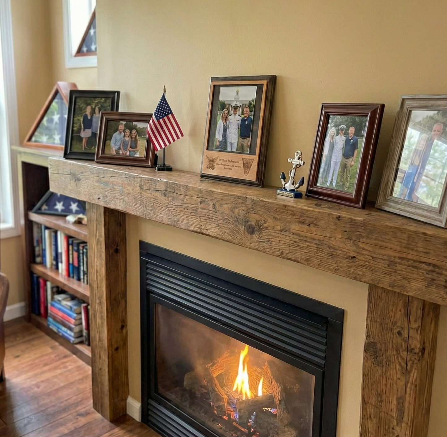 USCGA Class of 2026 Fundraiser: Personalized Commissioning Photo Plaque (Official Class Crest)